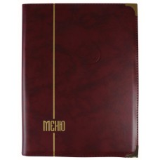 Папка для меню большая бордовая [К103L]