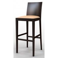 Стул барный «Ямато 1» с мягким сиденьем (деревянный каркас)