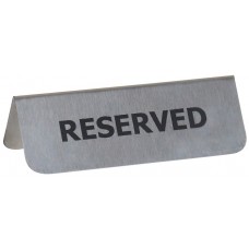 Табличка настольная «Reserved» 140х50 мм