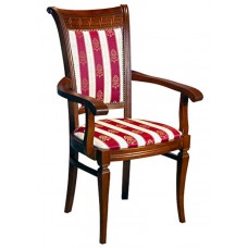 Стул «Венеция» с мягким сиденьем и подлокотниками