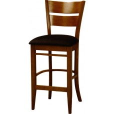 Стул барный «Grace» с мягким сиденьем (деревянный каркас)
