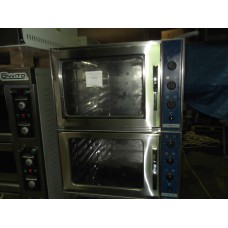 Конвекционная печь Metos Chef 5 с пароувлажнением+ расстоечный шкаф Metos Chef 20 на подставке Б/У
