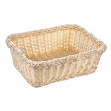Корзинка пластиковая  380х280х130 мм бежевая [Beige 5133E]
