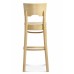 Стул барный BST-9456 с жестким сиденьем (деревянный каркас)