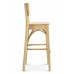 Стул барный BST-9456 с жестким сиденьем (деревянный каркас)