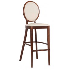 Стул барный «Линдера» с мягким сиденьем (деревянный каркас)