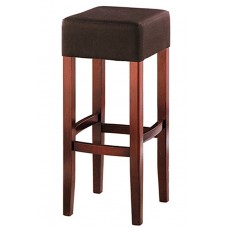 Табурет «Лео» с мягким сиденьем (деревянный каркас)