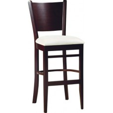 Стул барный «Dora» с мягким сиденьем (деревянный каркас)