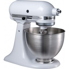 Миксер KITCHEN AID 5K45SSEWH белый (для бытового использования)