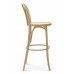 Стул барный BST-18 с жестким сиденьем (деревянный каркас)