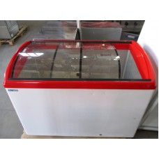 Ларь морозильный 400, стекло, красн. Б/У