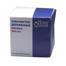 Зубочистки 500 шт в индивидуальной упаковке мятные KOMFI [6925]